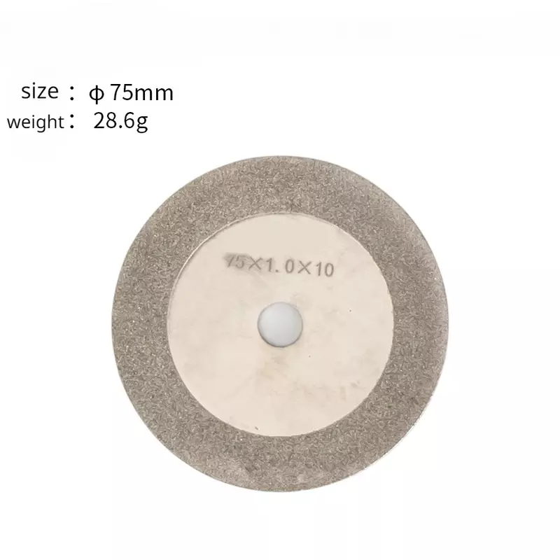 3in 75mm Grinding Cutting Saw Blade Disc Saw Blade Power Tool Saw Blade Wood Cutting Blade Grinder Acces Diamond Grinding Slice