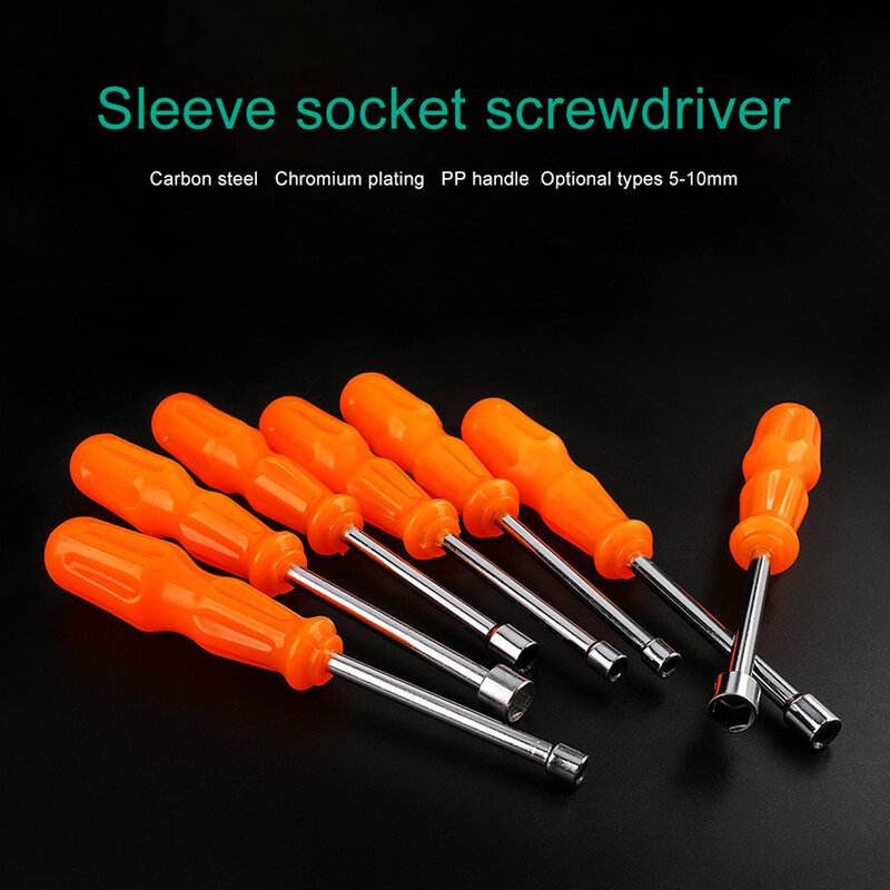 Socket Wrench Reliable Mini Hex Bit Screwdriver Socket Wrench Nut Shank Drill Adapter Tools Exquisite Design 5 10mm