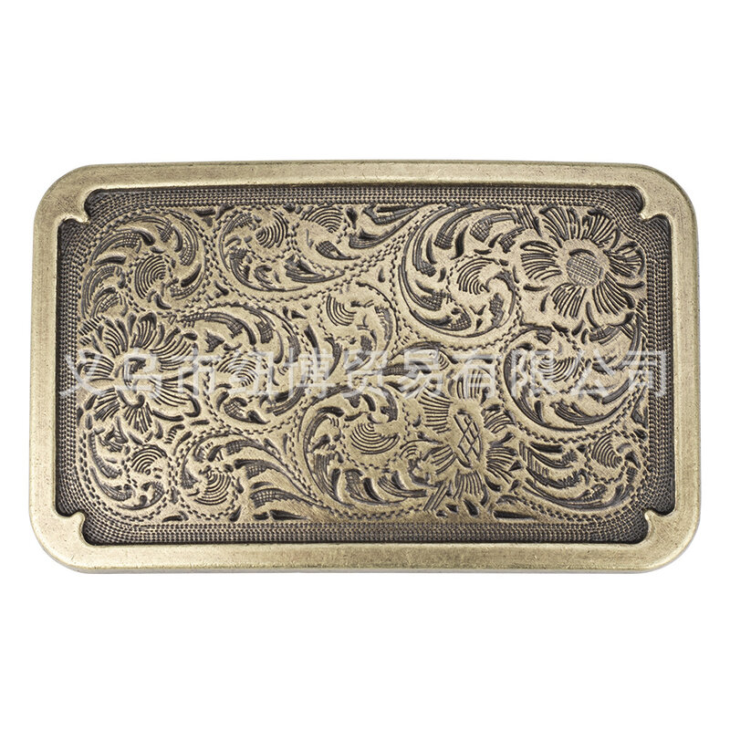 A Nice Belt Buckle Delicate Pattern In Retro Style Seems To Come From An Ancient Court