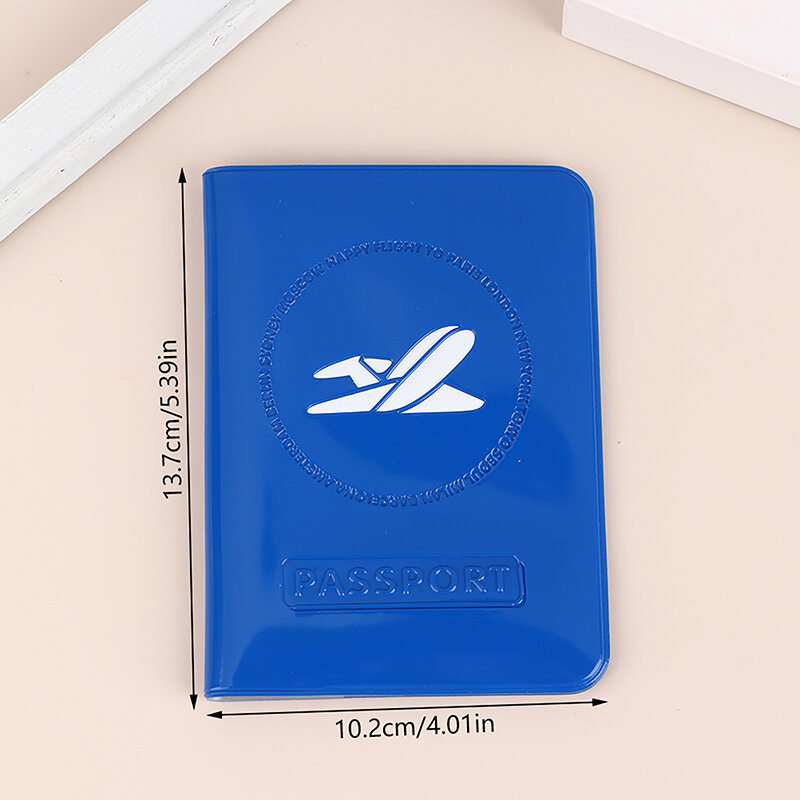 Accessori da viaggio porta passaporto impermeabile per aereo borsa da viaggio multifunzionale per porta passaporto da viaggio in PVC