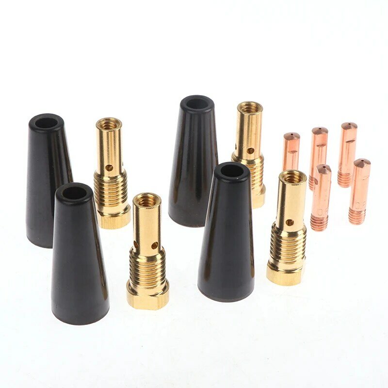 7Pcs/set Gasless Nozzle Tips For Century FC90 Flux-Cored Wire Feed K3493-1 035 0.8/0.9/1/1.2mm FC90 MIG Welder Welding Tools