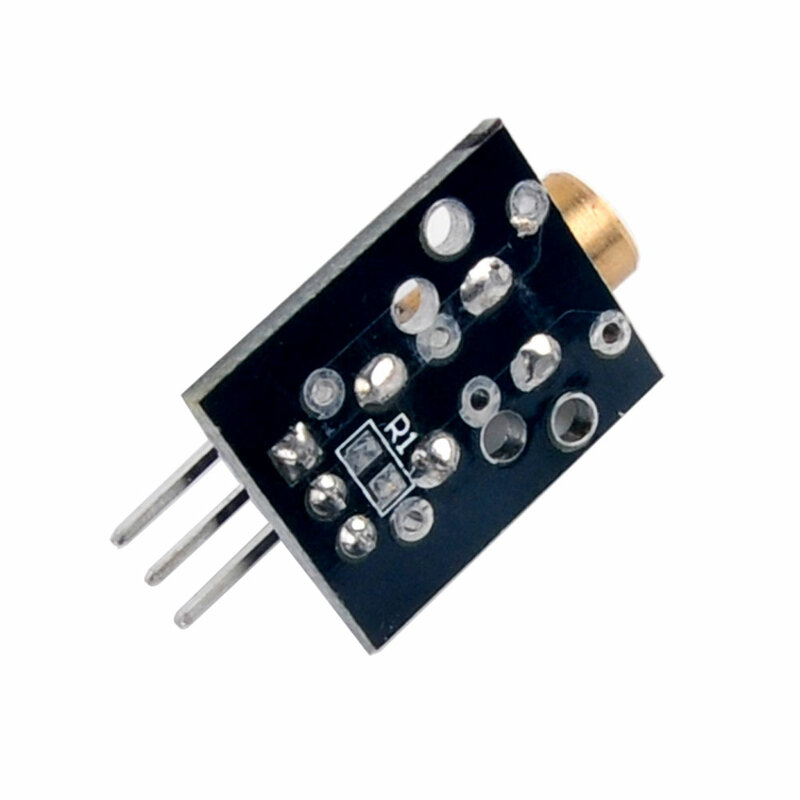 Módulo de Diodo Laser Vermelho para Sensores Arduino, Cabeça de Cobre, Transmissor, 3Pin, 650nm, Kit DIY, KY-008, 2Pcs
