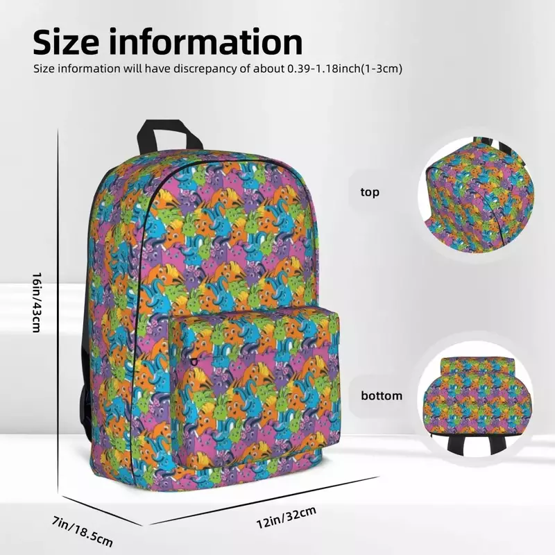 Sunny Bunnies - Pattern Backpacks Student Book bag Shoulder Bag Laptop Rucksack Waterproof Travel Rucksack Children School Bag