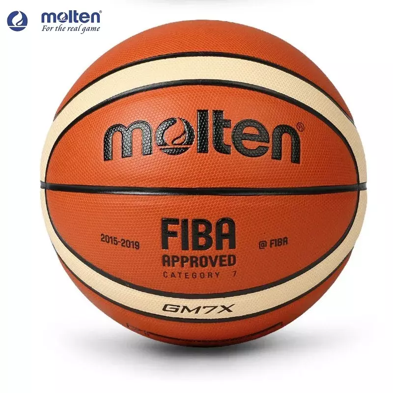 Gesmolten Basketbal Gg7x Originele Officiële Pu Lederen Slijtvaste Antislip Basketbalbal Voor Binnen-En Buitenspeltraining