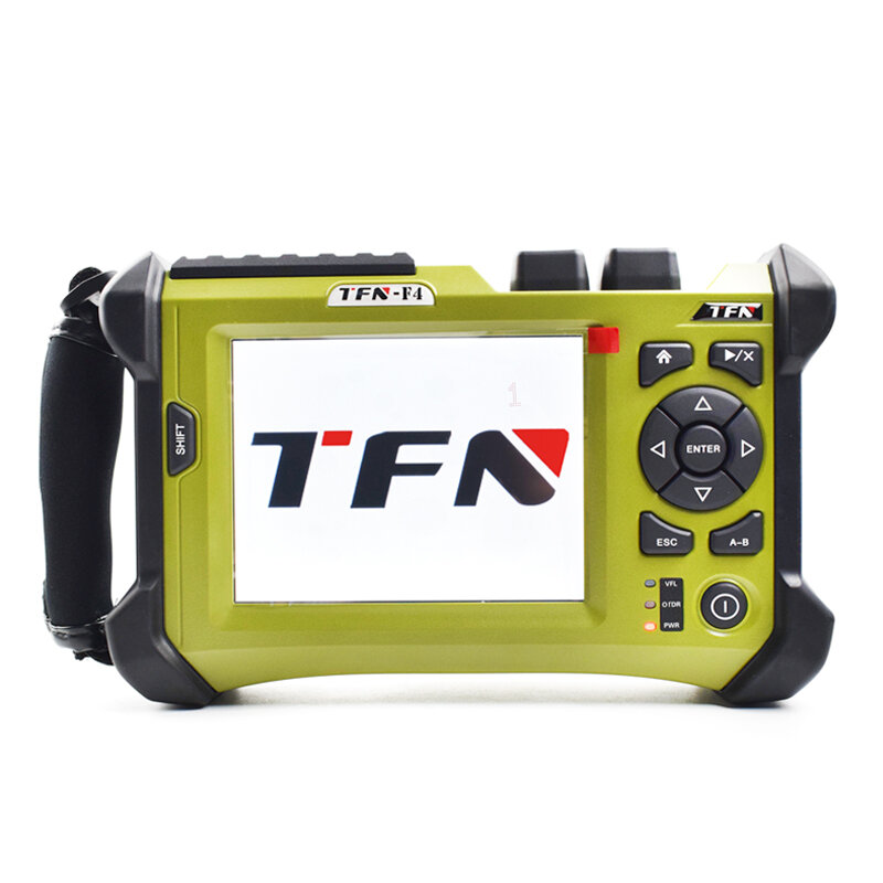 Tfn f4 otdr fibra óptica tester, multi-função, alta precisão, 1310/1550nm