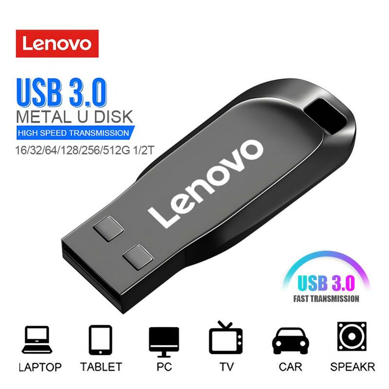 Lenovo Usb Flash Drive 2TB Usb3.0 Flash Drive USB 3.0 Pen Drive 1TB Usb Memory For PC Pendrive High Speed Portable Flash Disk