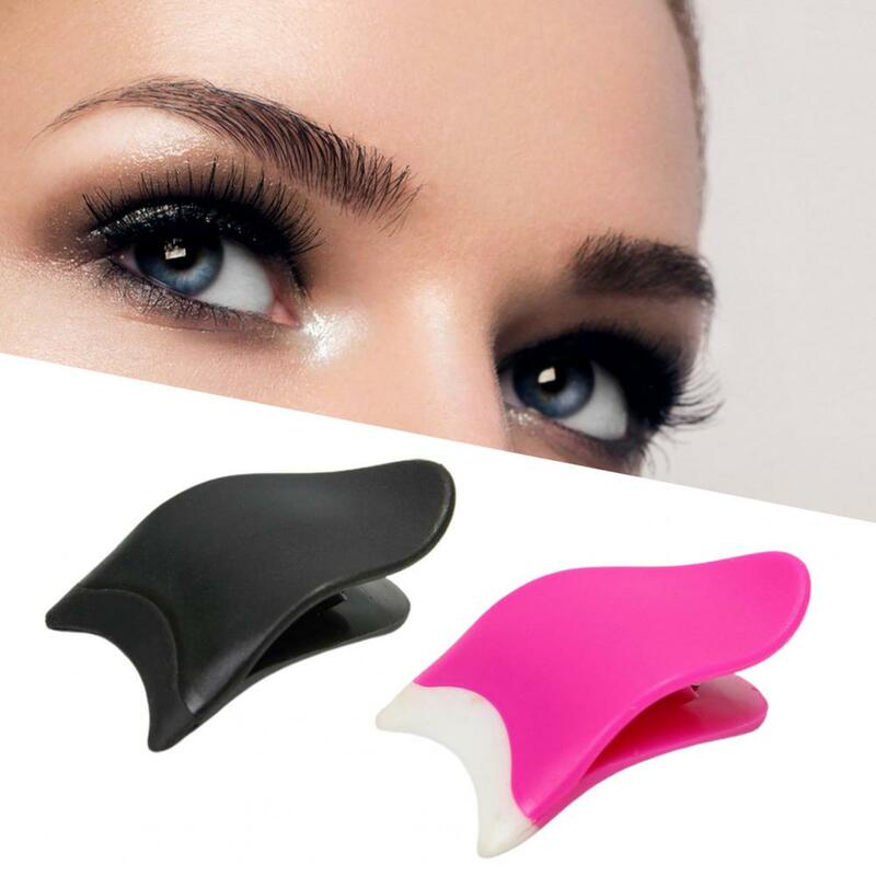 Useful Fake Eyelash Nipper Widen Handle Smooth Edge Fit Eye Contour Eyelash Applicator Beauty Supply