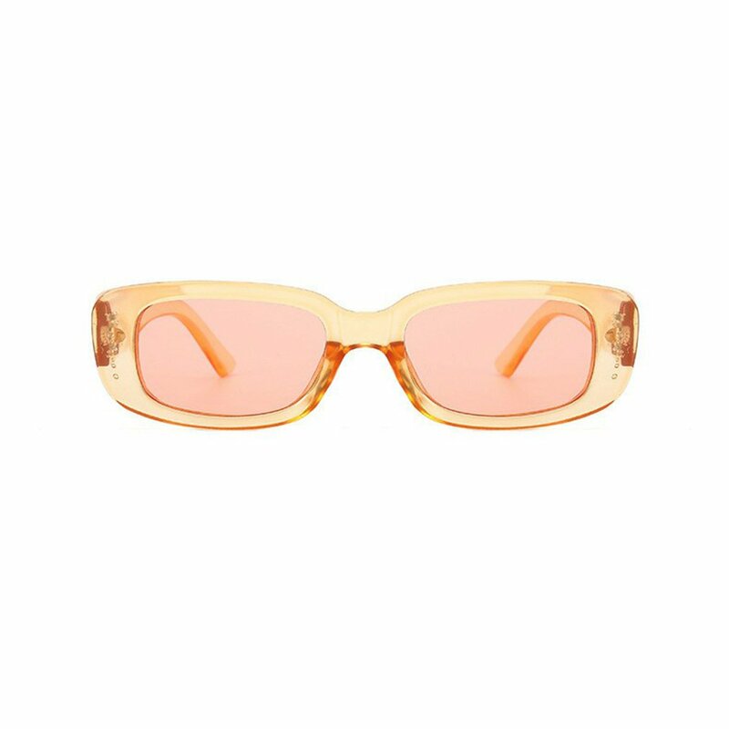 Modne okulary przeciwsłoneczne Vintage Square okulary przeciwsłoneczne dla kobiet odcienie okulary damskie przeciwodblaskowe UV400 prostokątne okulary rowerowe