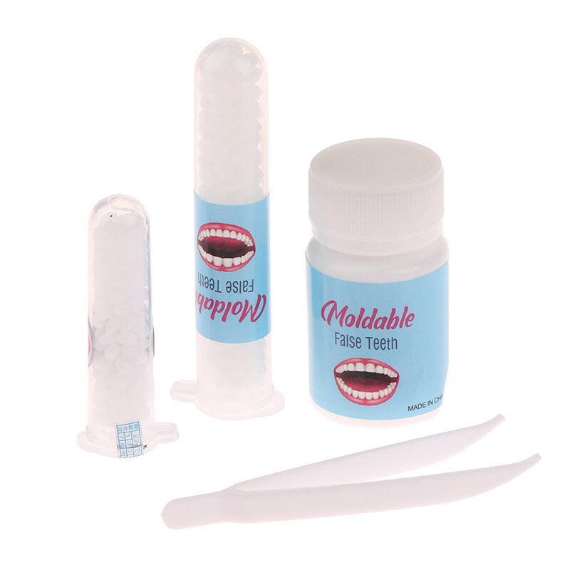 Kit de reparo dentário temporário, cola sólida de dentes falsos, adesivo dentário, clareamento dental, ferramentas de beleza, 10g, 15g, 25g
