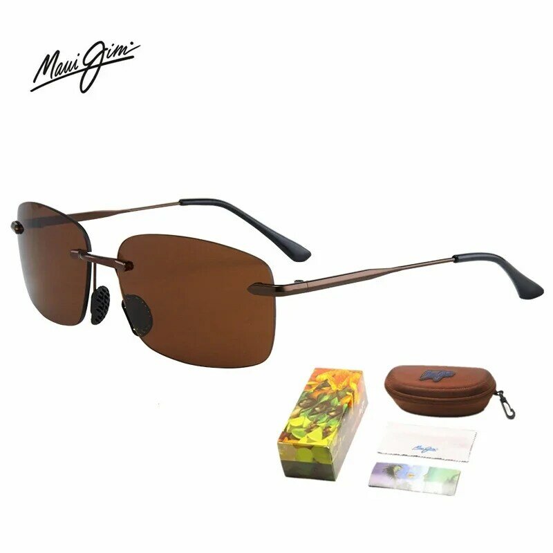 Maui Jim occhiali da sole rettangolo moda popolare donna uomo sfumature piccoli occhiali da sole quadrati per donna maschio estate viaggiare Oculos