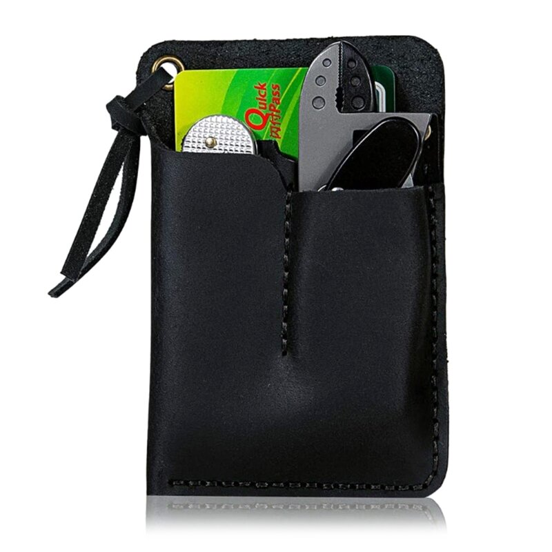 EDC-Taschen-Organizer, Messerscheide, Holster für Taschenlampe/taktischer Stift/Multitool/Geldbörsenkarte/Reisepass/Kreditkarte