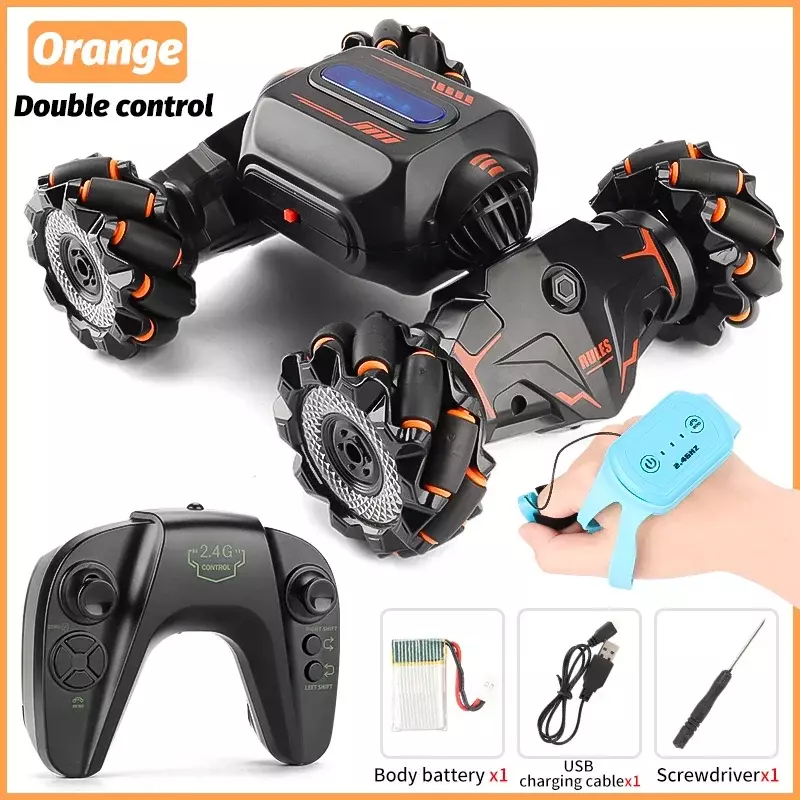 pe Car Toy Gesture Sensing Twisting Stunt Drift Climbing Car Radio Remote Controlled Cars RC Toys for Children Boys Adults