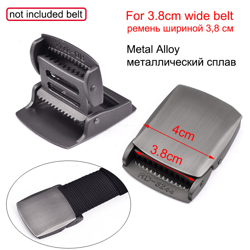 New Tactical Belt Buckle For Men Alloy Material Application Of Military Canvas Body Width 40mm High Quality Design Brand Buckle