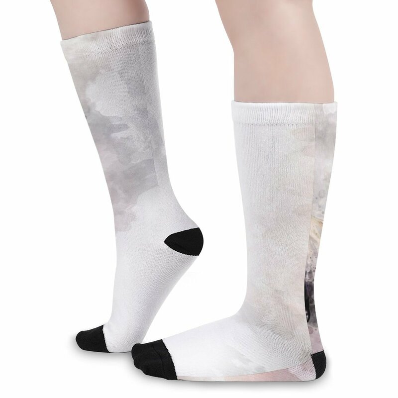 Nier Automata-Calcetines de baloncesto para hombre, medias con estampado, 2A