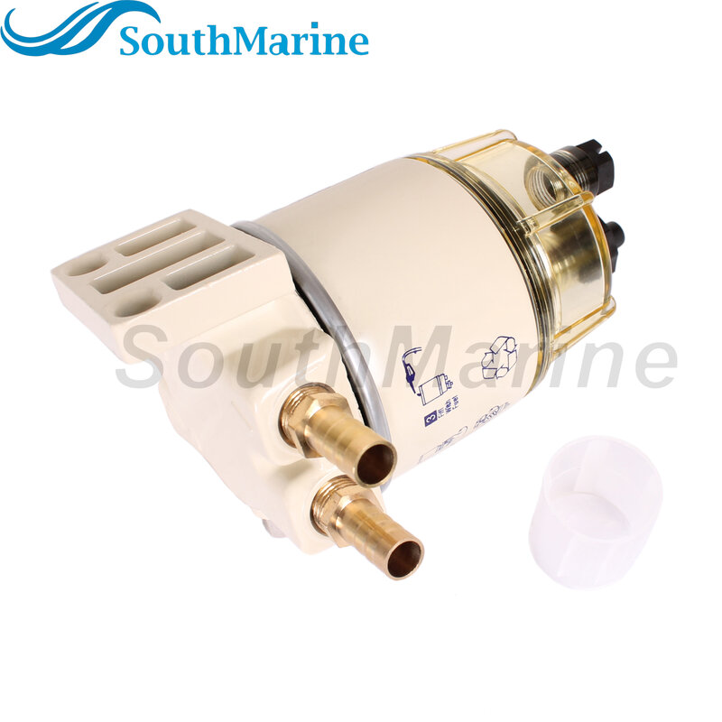 Boat Motor S3240 R12T 120AT RK10222 18-99193 18-7987 Fuel Filter Water Separator for Gasoline & Diesel Spin-On Marine
