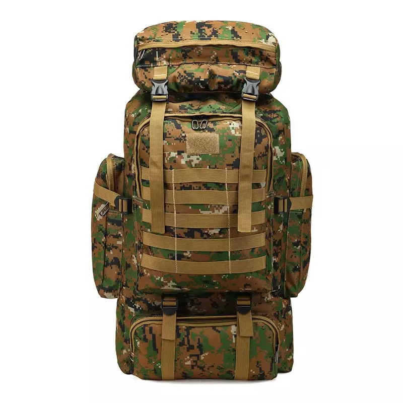Large Outdoor Military Rucksacks Waterproof Fabric Tactical backpack Sports Camping Hiking Trekking Fishing Hunting Bags 80L
