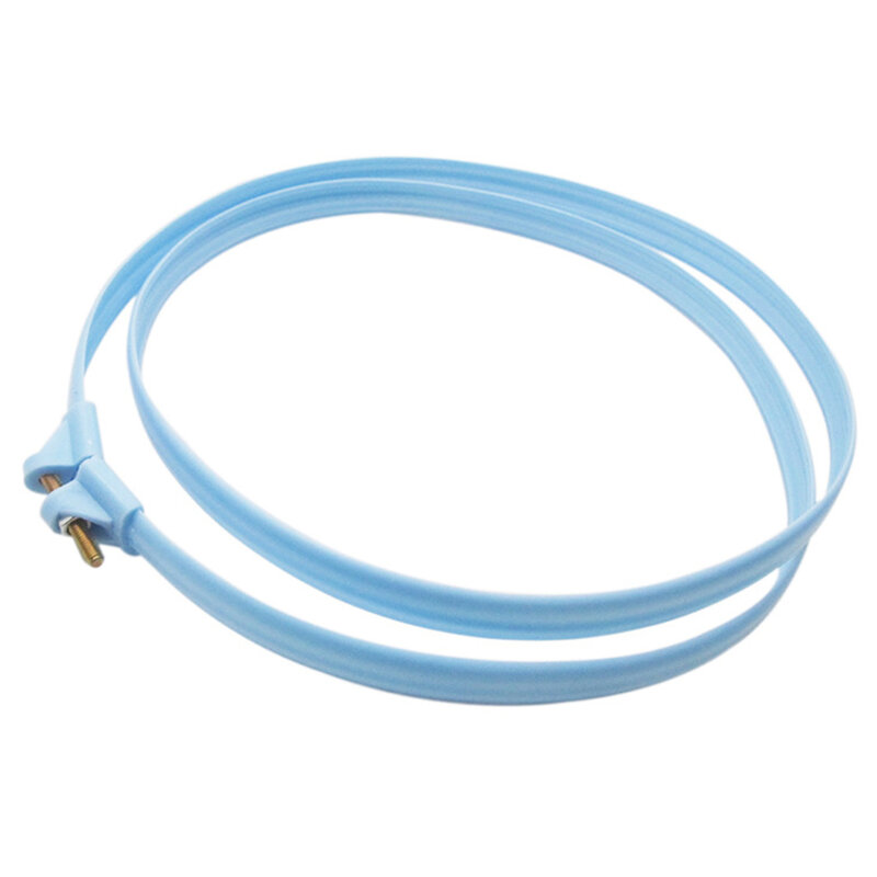 Brandneuer elektrischer Lüfter gitter mit festem Maschen ring 127,5 cm ungefaltete Länge 2 Stück weiß/blau/schwarz für Lüfter mit 41cm Durchmesser