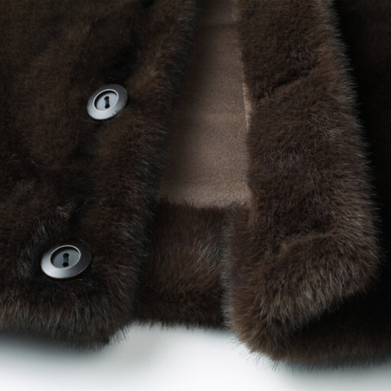 Warm Fur Coat Faux Fur Men's New Autumn and Winter Products from Integrated Jacket, Warm Fur Coat Faux Fur Men's Leather Jacket