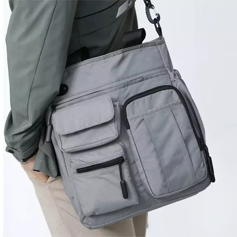 Wielofunkcyjna torebka teczka torba na ramię męska przekątna Tablet biznesowy i Cross Leisure 14-calowy dokument wielowarstwowy