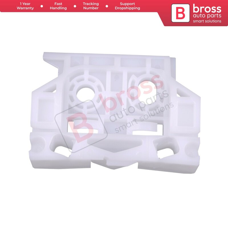 Bross Auto Parts BWR895ไฟฟ้า Power Window Regulator คลิปด้านหน้า; ประตูสำหรับ Citroen C5 2008-On DS3 Made In ตุรกี