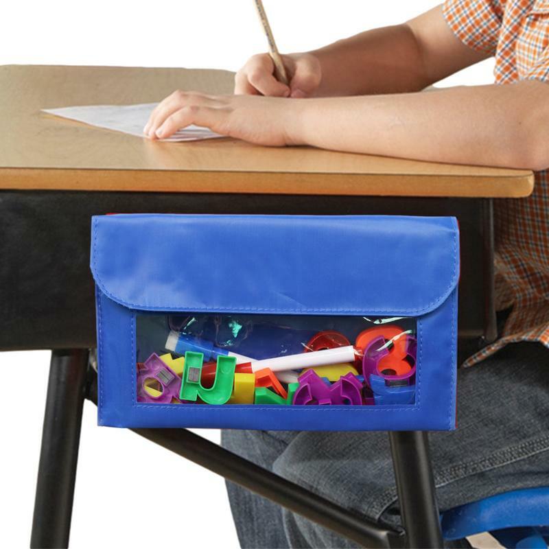 Fridge Magnet Organizer Magnetic Marker Holder With Strong Magnetic Back Magnetic File Holder For Teacher Classroom Storage