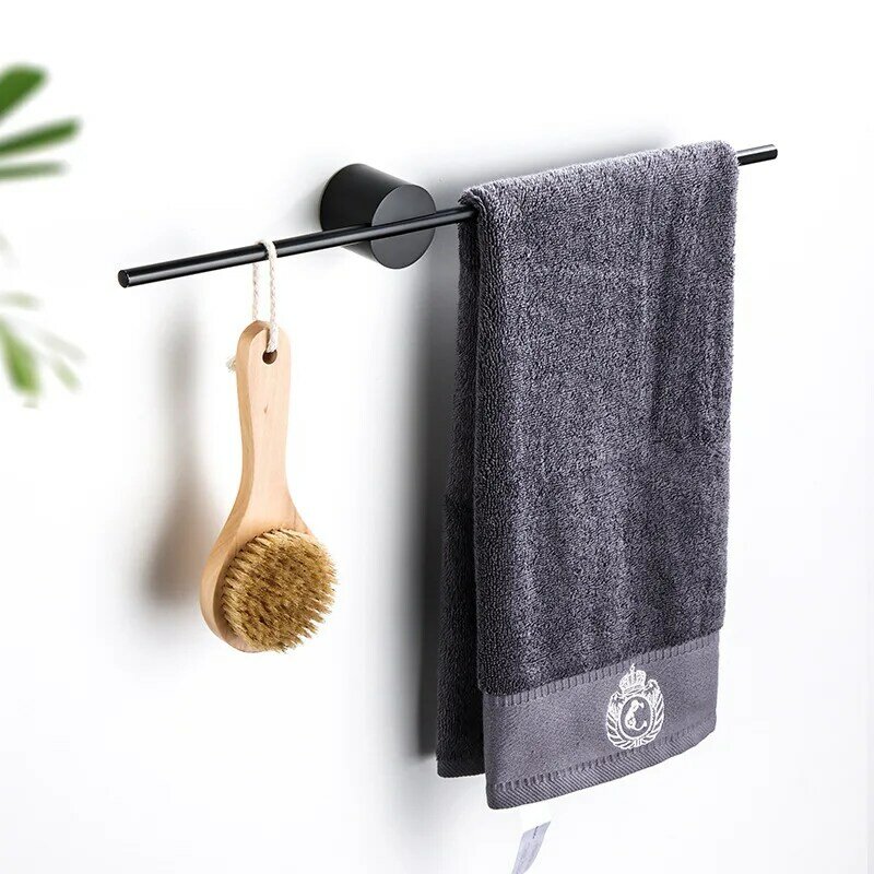 40/50cm ruchomy wieszak na ręczniki wieszak do ręczników uchwyt na ręcznik kąpielowy ręcznik ścienny Bar przestrzeń aluminiowa półka łazienkowa uchwyt kuchenny do przechowywania