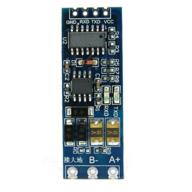 10 sztuk/partia MCU TTL do RS485 moduł 485 do szeregowego poziomu UART wzajemna konwersja sprzętowa automatyczna kontrola przepływu