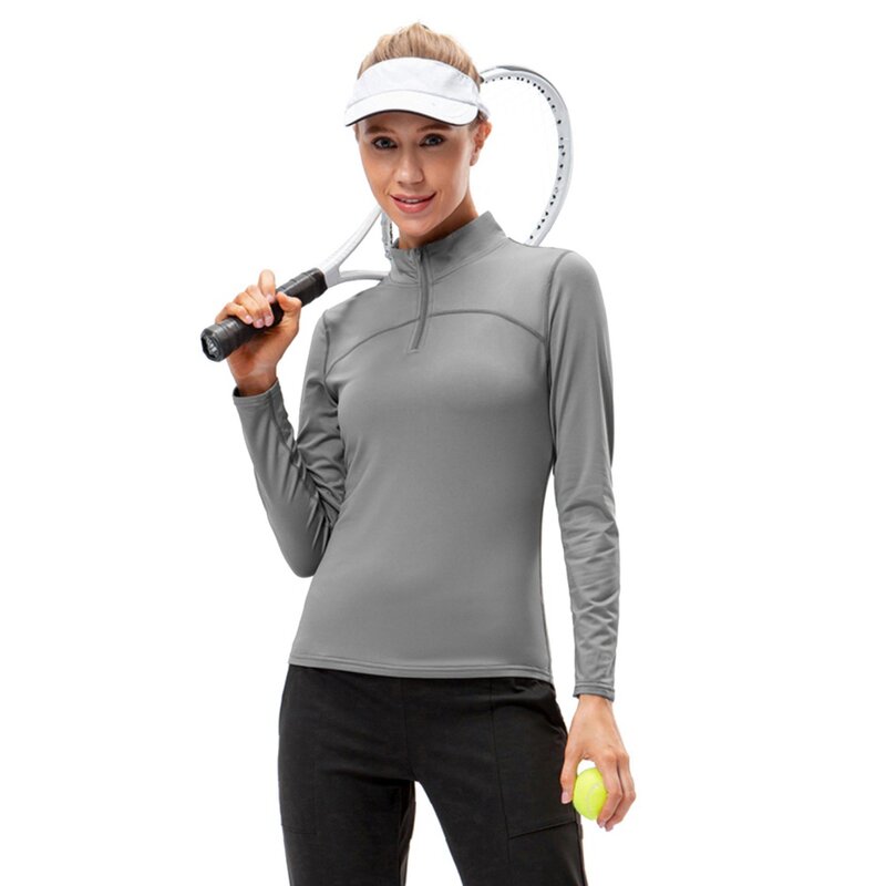 New Women Plush Yoga T-shirts Solid Sports Top Long Sleeve Running Shirts Fitness Gym Sport Wear