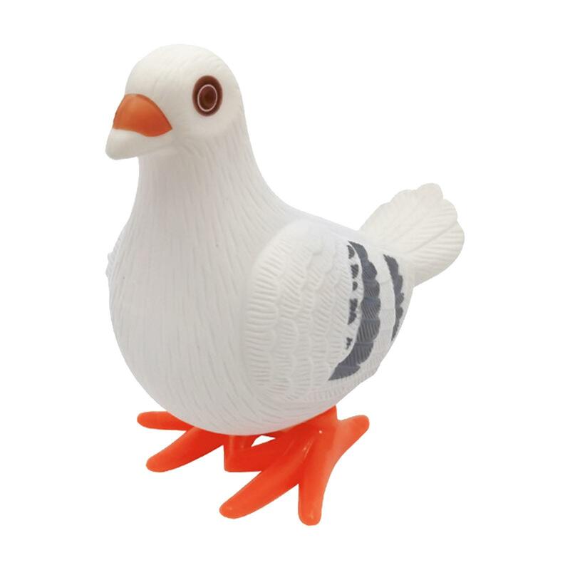 Wind up Pigeon Ornamento para crianças, Favores de festa, Brinquedo pássaro para meninos e meninas, Crianças