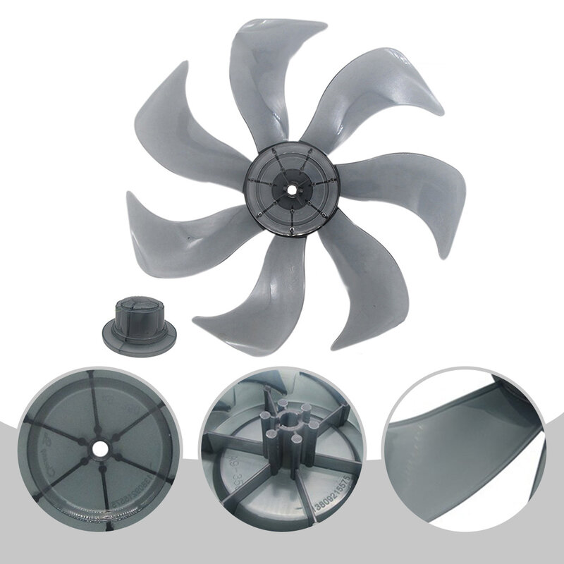 14-inch 7-blade Electric Fan Blade Replacement Parts Low Noise High-temperature Resistance High Quality PP Plastic Fan Blades
