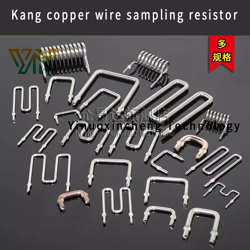 20PCS/LOT NEW Kang copper wire sampling resistor 5MR 2 50 10 milliohms 20mR 22 wire diameter 1.0mm 1.2 1.5 1.8