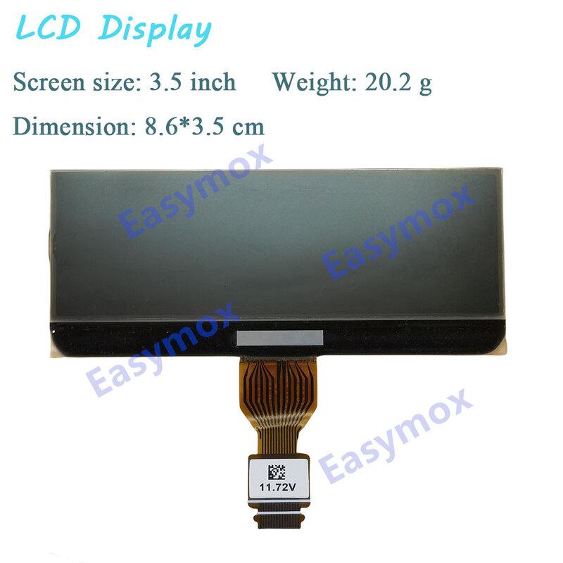 Pantalla LCD TFT de 3,5 pulgadas para reparación de salpicadero de motocicleta, FPC-VLU2317_P-01