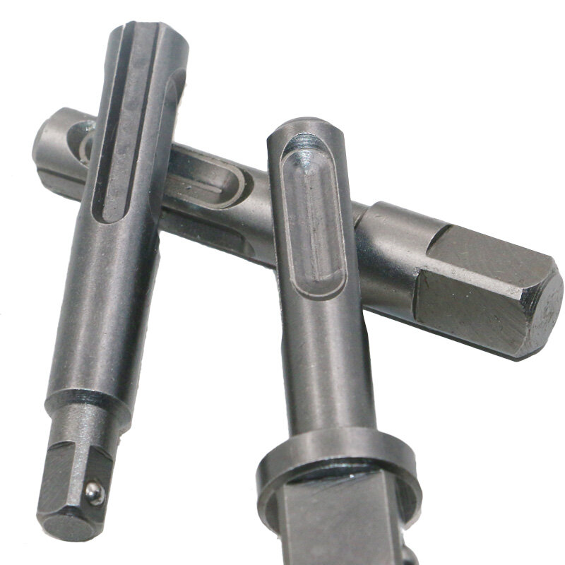 3pcs SDS Socket Driver Set Drill Bit Adaptor 3/8 1/4 1/2" Hex Shank Converter Impact Drill Hammer Adapter Tools