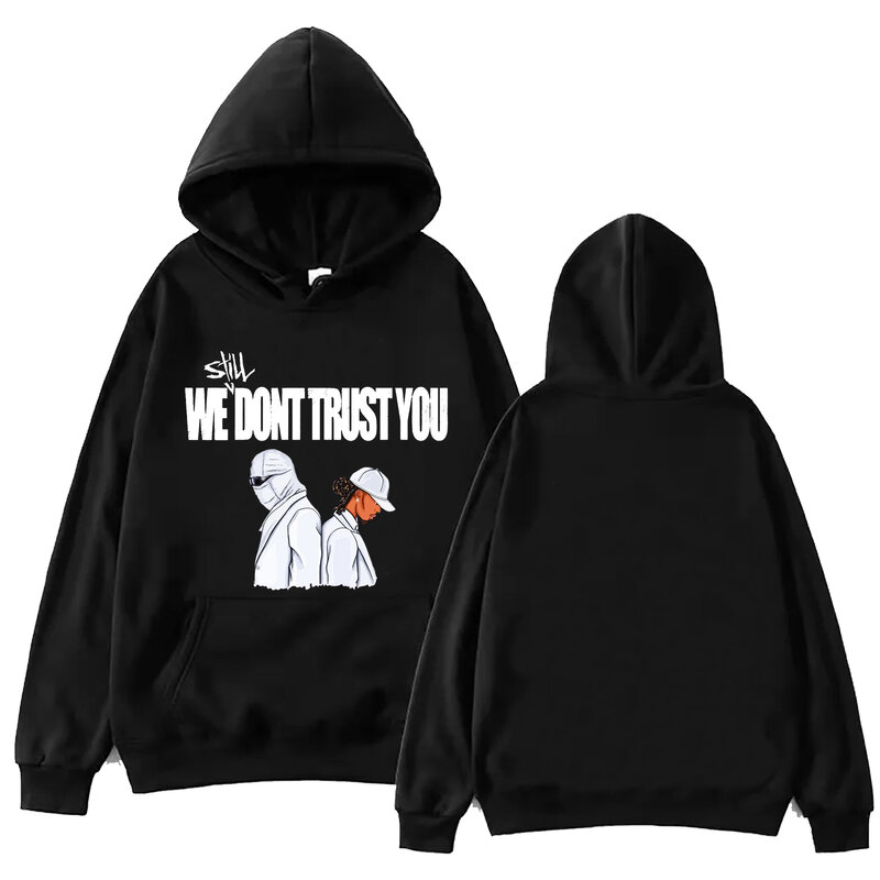 Future & Metro Boomin We Still Don't Trust You Hoodie Harajuku  Pullover Tops Sweatshirt Fans Gift