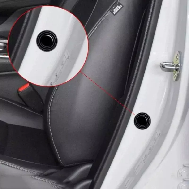 Antyamortyzator drzwi samochodu silikonowy zderzak antykolizyjny podkładka dźwiękochłonna uniwersalna naklejka gumowa uszczelka samochodowa