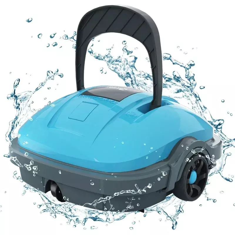 WYBOT-limpiador de piscina robótico inalámbrico, aspirador automático de piscina, succión potente, doble Motor, para piscina plana sobre/en el suelo hasta
