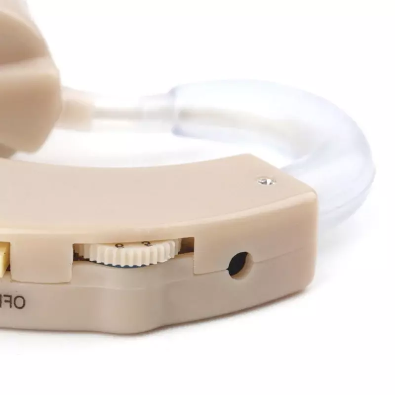 Портативный слуховой аппарат, мини усилитель звука для уха, регулируемый усилитель слуха, комплект слуховых аппаратов для глухих/пожилых людей