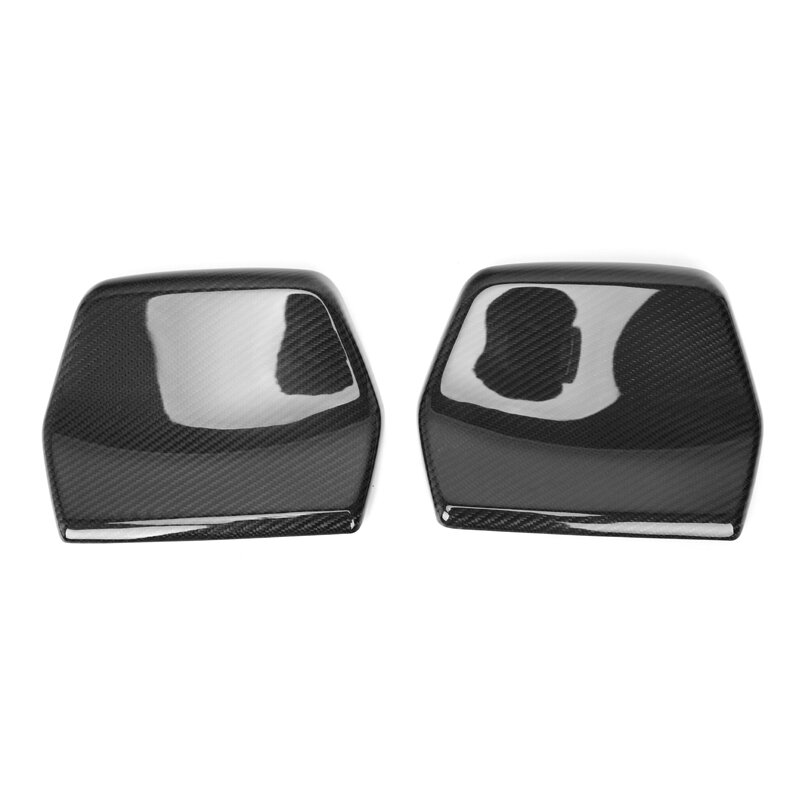 Cubierta Interior de asiento trasero de fibra de carbono seco superior 100%, adornos para M3, F80, M4, F82, F83, Convertible, sedán, 2014-2019