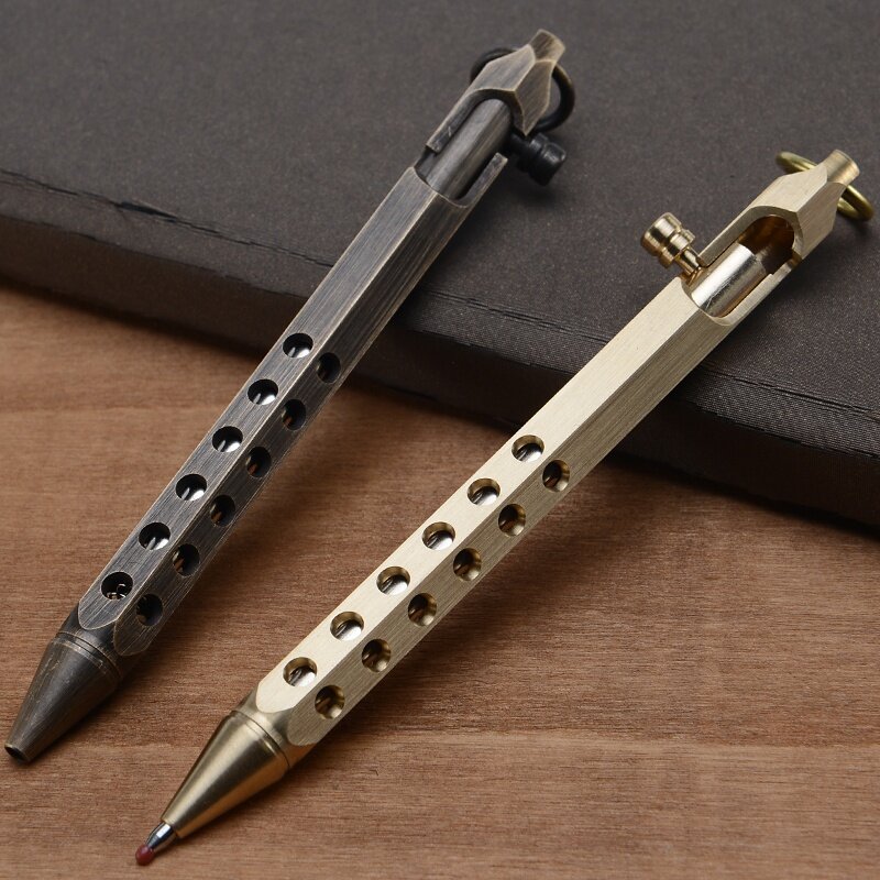 Przenośny metalowy długopis taktyczny długopis zestaw survivalowy długopis na zewnątrz narzędzie EDC wysokiej jakości samoobrona element do tłuczenia szkła