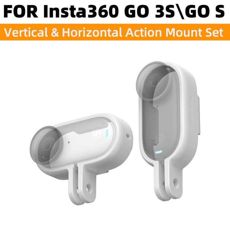 Insta360 GO 3 GO 3S accesorios, montaje de arnés para mascotas, estuche de transporte, protector de lente, juego de filtros ND, lector rápido, micrófono, funda de buceo