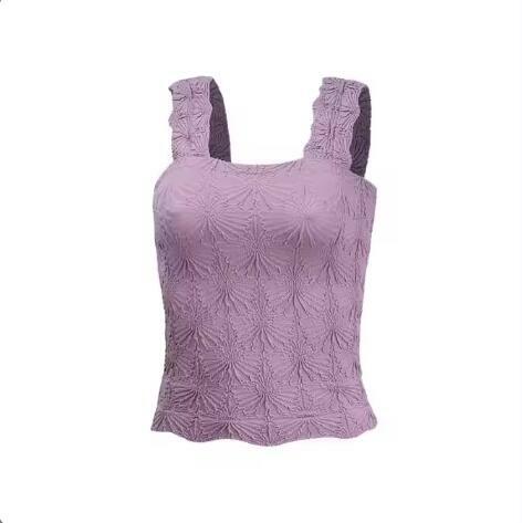 New women's tank tops solid color fitting breathable sexy suspender tank tops in stock wholesale