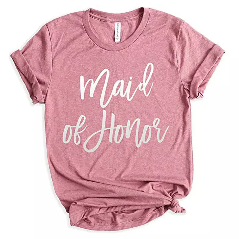 Bride Bachelorette Party Shirts Bridal T-Shirt Wedding Tee Tops Proposal Gift Letters Printed Sayings Quote Aesthetic Clothes