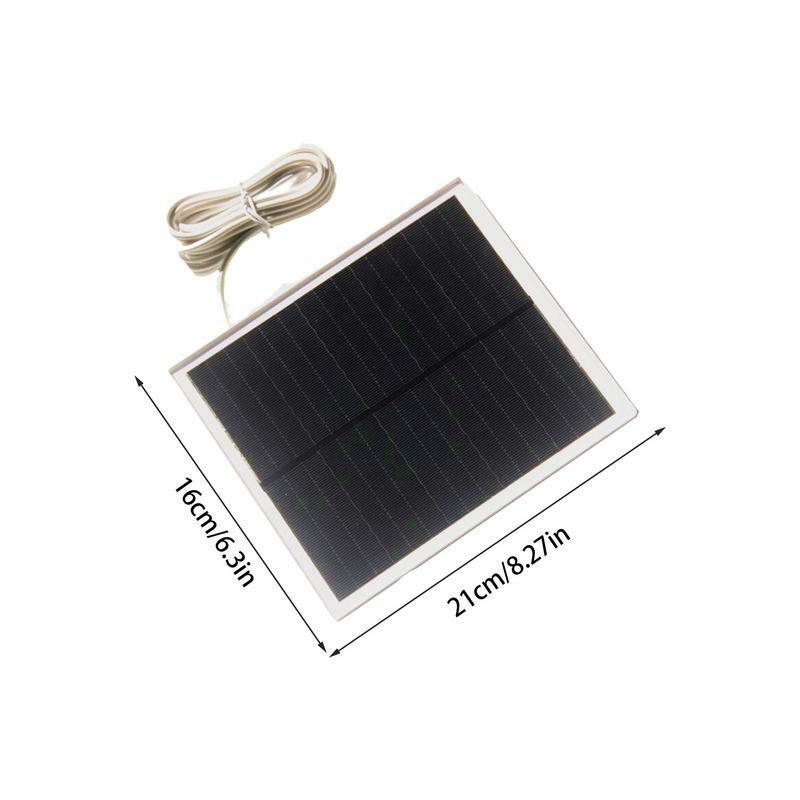 Ring Doorbell Solar Charger 10W Ring Solar Charger For Doorbell IP65 Waterproof Solar Ring Doorbell Charger 360-Degree