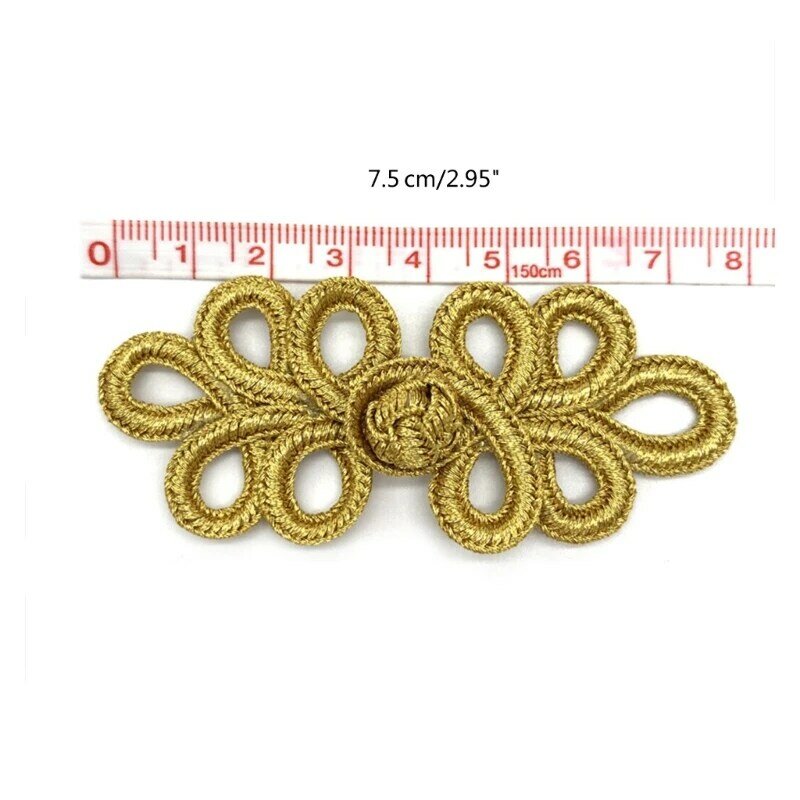 Y166 Chinese Dress Buttons Sewing on Closure Buckle Button DIY Cheongsam Accessories