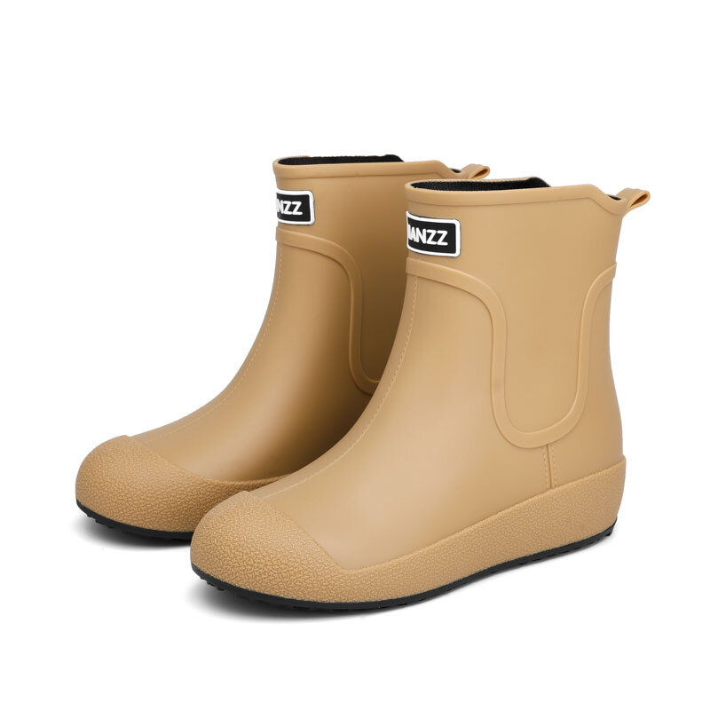 Stivali da pioggia donna autunno inverno stivali di gomma antiscivolo impermeabili Unisex 2021 nuovi arrivi scarpe da acqua di lavoro stivaletti maschili