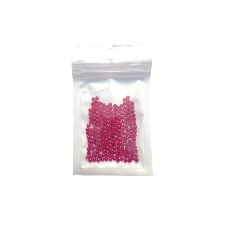 OD 3mm Ruby Balls Made From Synthetic Corundum Gems Stone