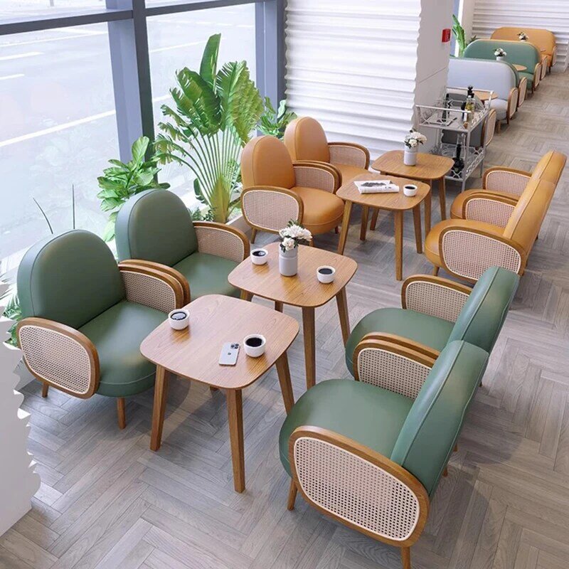 Tavolini da caffè nordici di design tavolini da caffè da esterno con pavimento minimalista laterale moderno quadrati Muebles de cafe mobili moderni