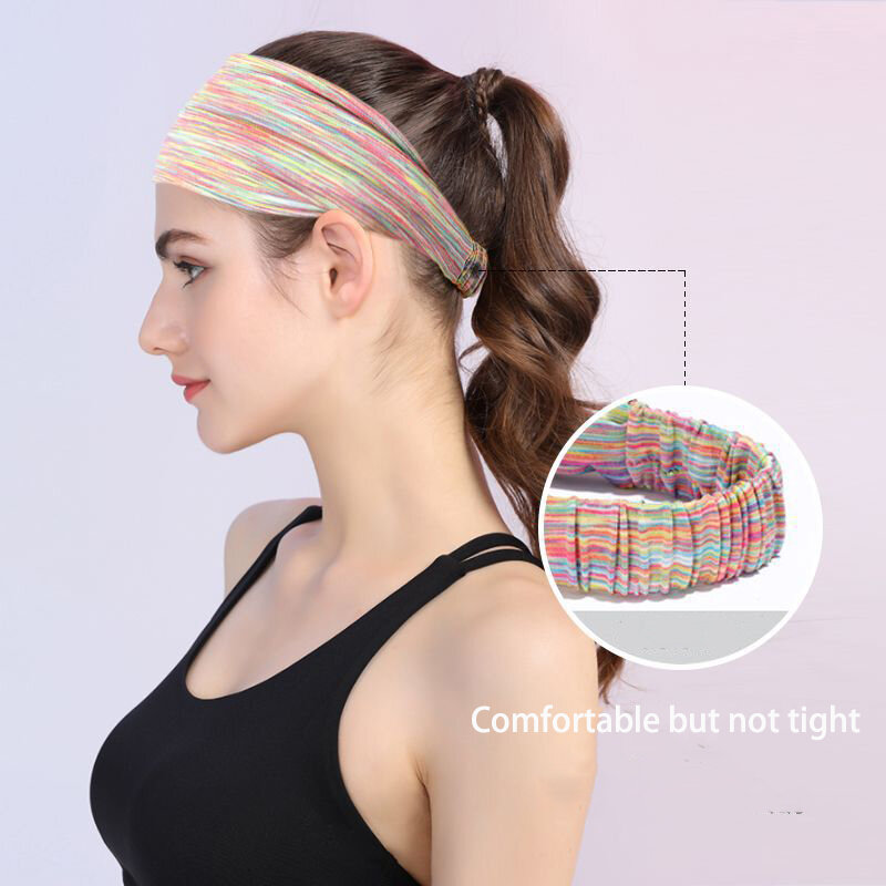 Wig Accessory Fashion Hair Elastic Band For Wigs Adjustable Edge Scarf Elastic Headband With MagicTape for Women Lace Wigs