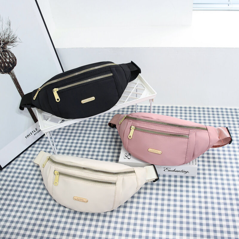 3/2/1pcs Belt Bag Fanny Pack Crossbody Bags For Women Everywhere Belt Bag Waist Packs With 3 Pockets Waist Bag