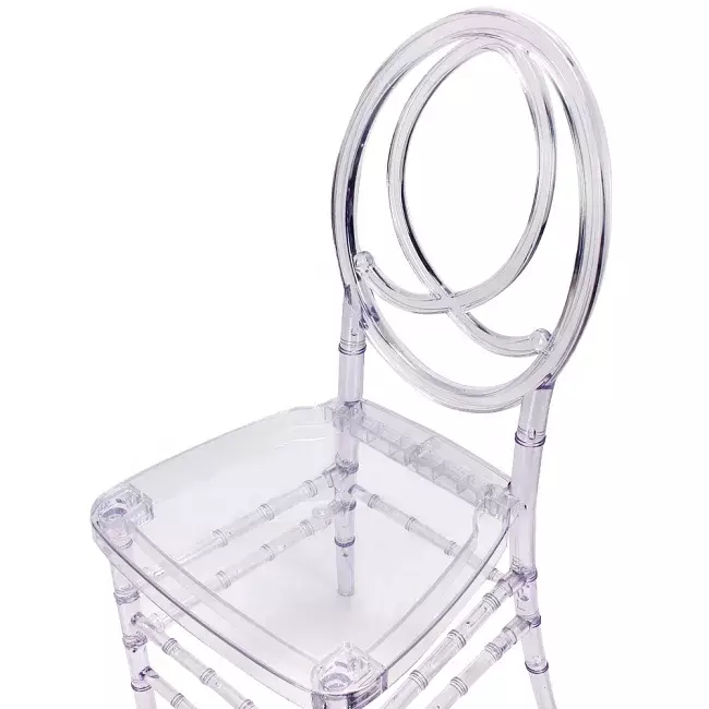 Hotel Luxury Stackable Wedding Event Transparent Clear Acrylic Phoenix Chairs wholesale